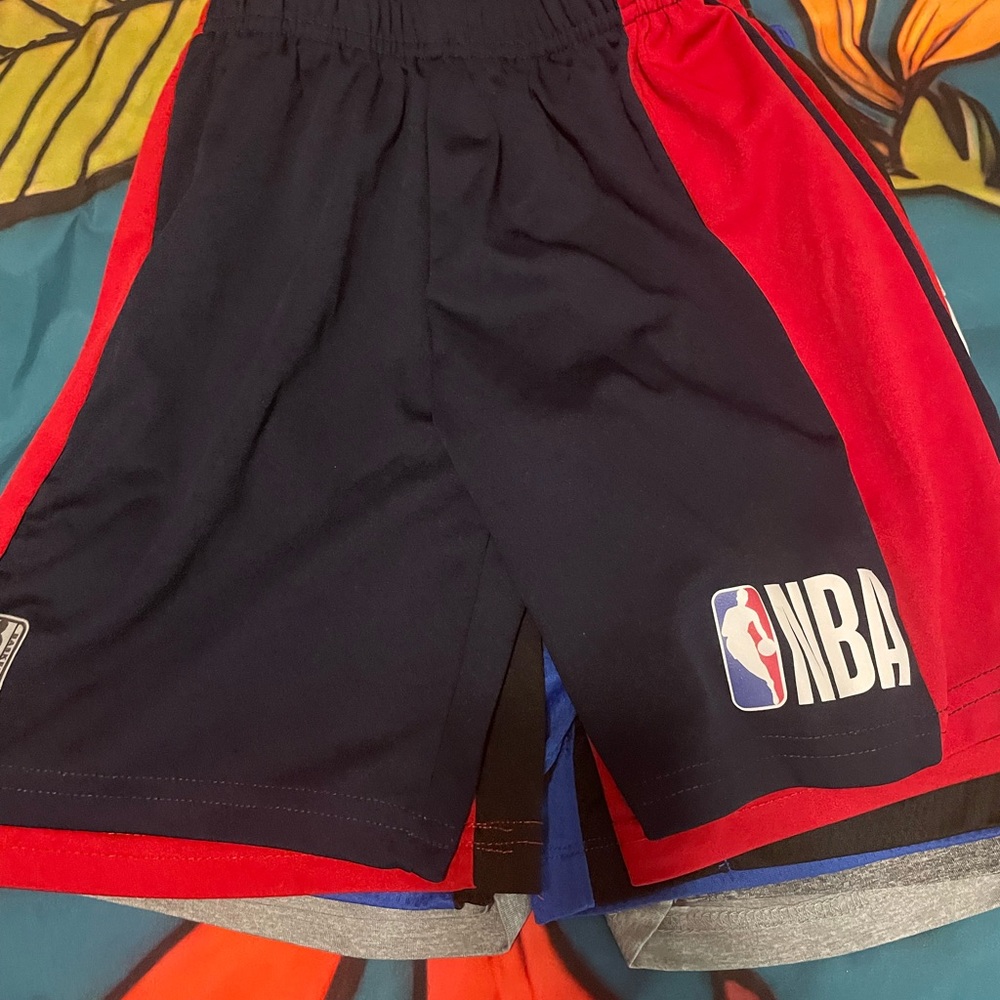 Lot of 5 Boys size 7 Basketball Shorts Moisture-Wicking Athletic Wear - Picture 6 of 7